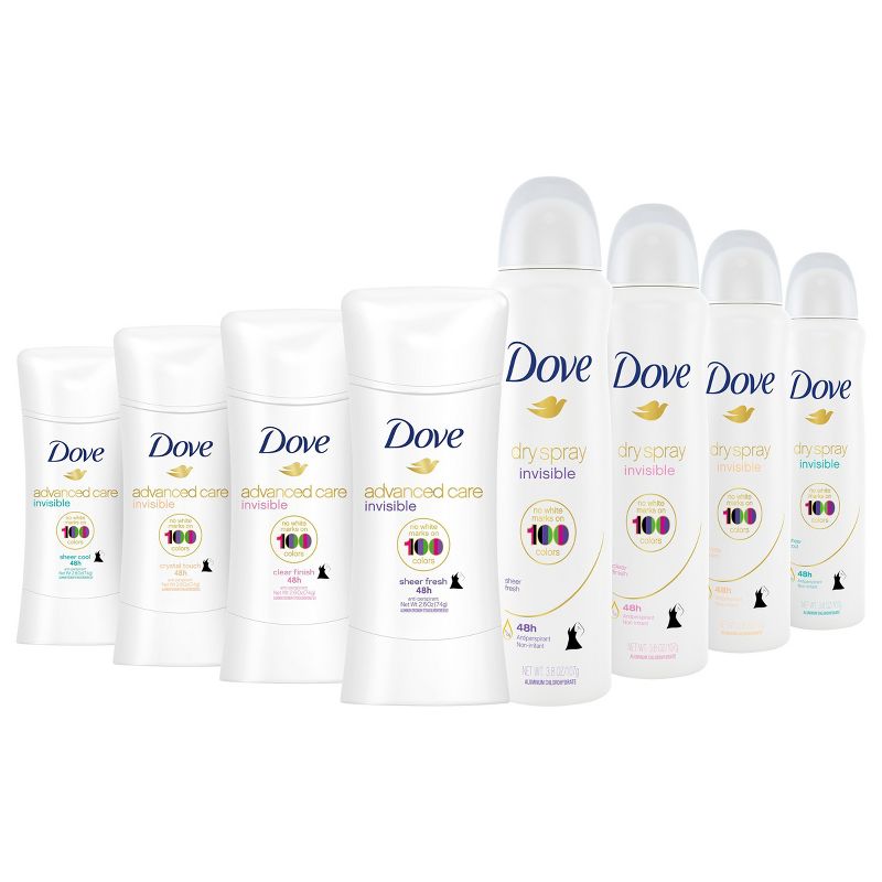 Dove Sheer Fresh 48-Hour Invisible Antiperspirant & Deodorant Dry Spray - 3.8oz