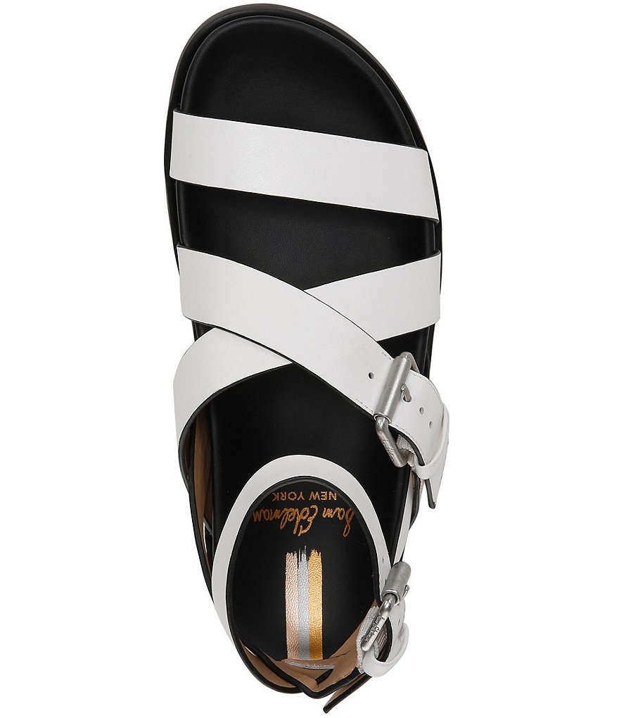 Sam Edelman Eleanora Leather Ankle Wrap Sandals