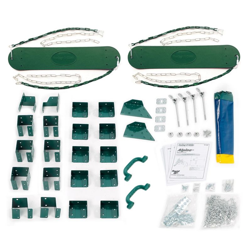 Swing-N-Slide Alpine DIY Playset Hardware Kit (Wood and Slide not included)