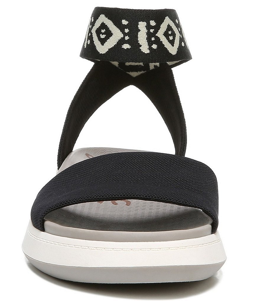 Zodiac Cyprus Tribal Print Flatform Sandals