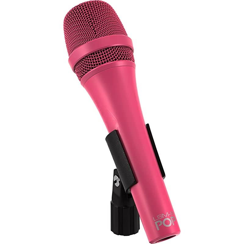 Dynamic Microphone XLR Connector Magenta LSM9POPMAGENTA