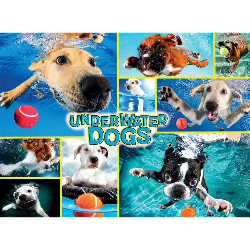 Buffalo Games Underwater Dogs Collage Puzzle - 1000pc