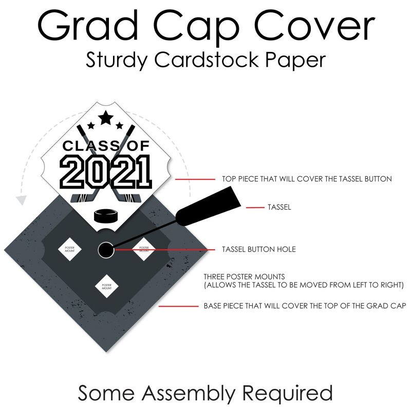 Big Dot of Happiness Senior Strong - Hanging Porch Class of 2021 Graduation Party Outdoor Decorations - Front Door Decor - 1 Piece Sign