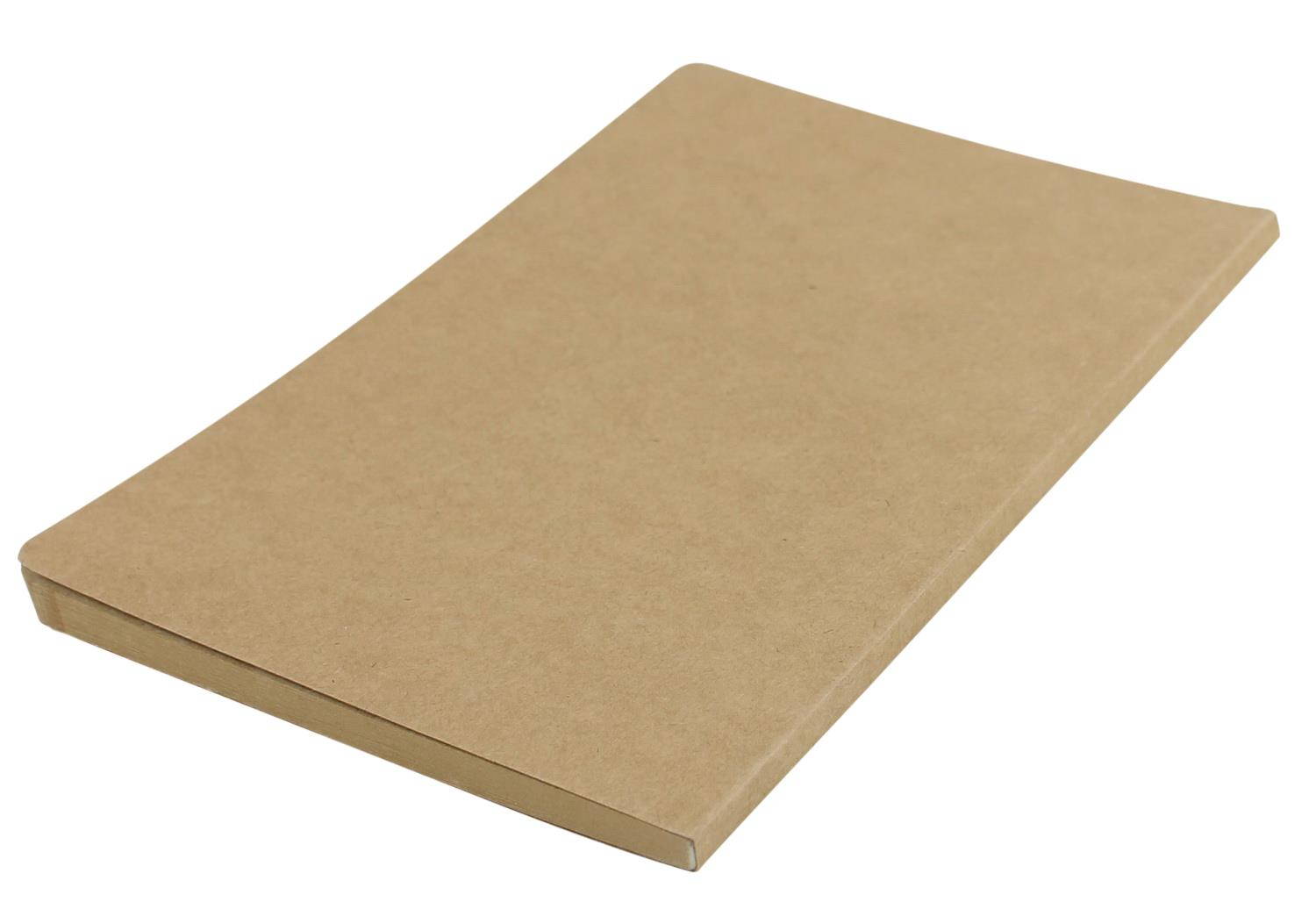 2 PCS Vagarant Traveler Small Version Vintage Paper Random Writing Notebook  Kraft Paper JN01S