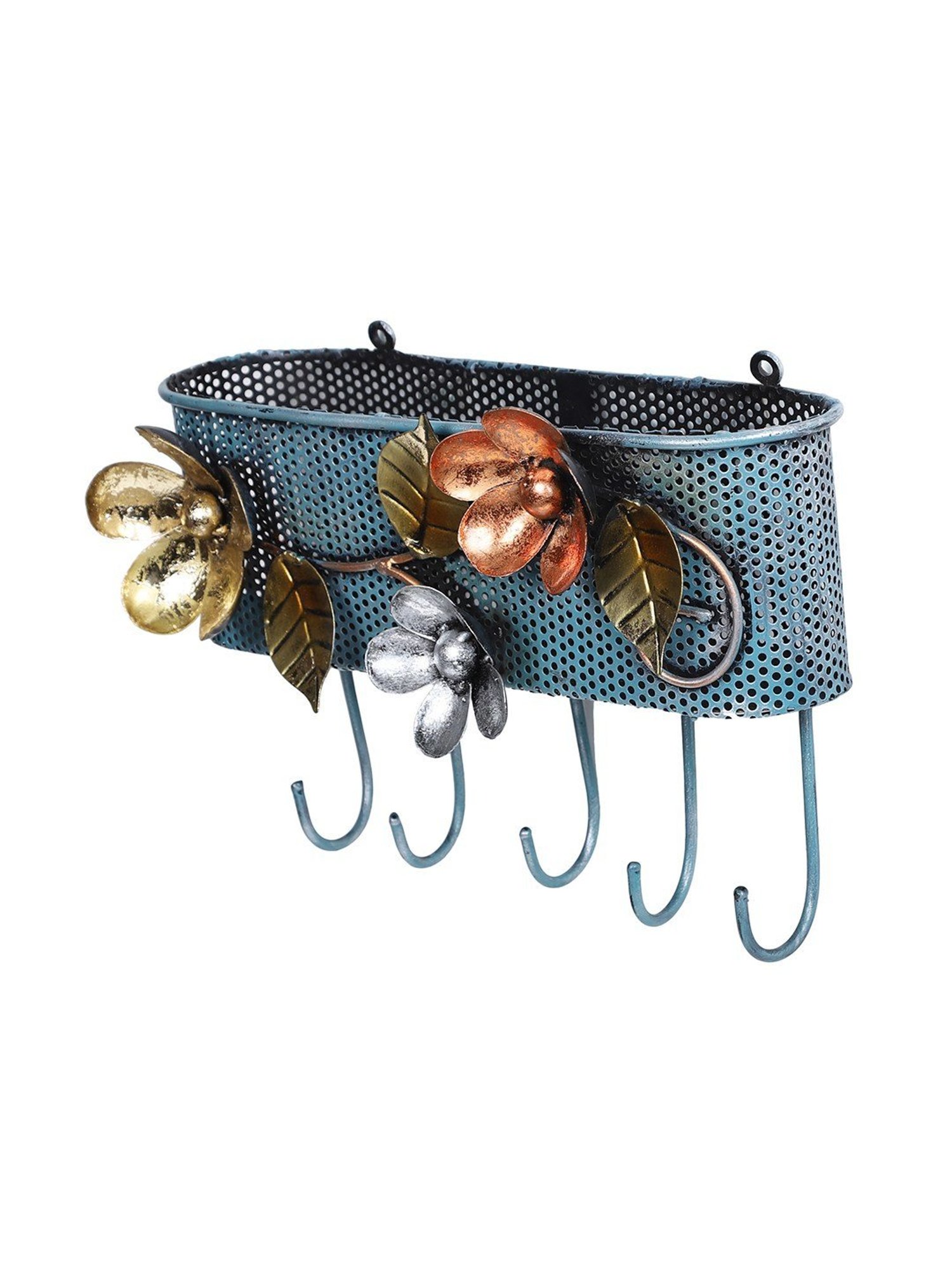 Aapno Rajasthan Multicolor Metal Key Holder