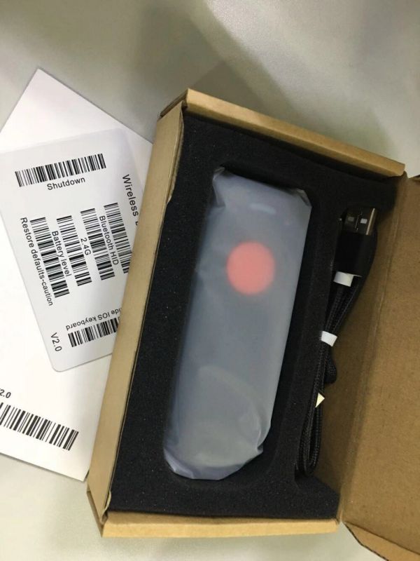 Long Cable Far Distance Ver Motorola Symbol RS409 Wearable Ring Barcode Scanner