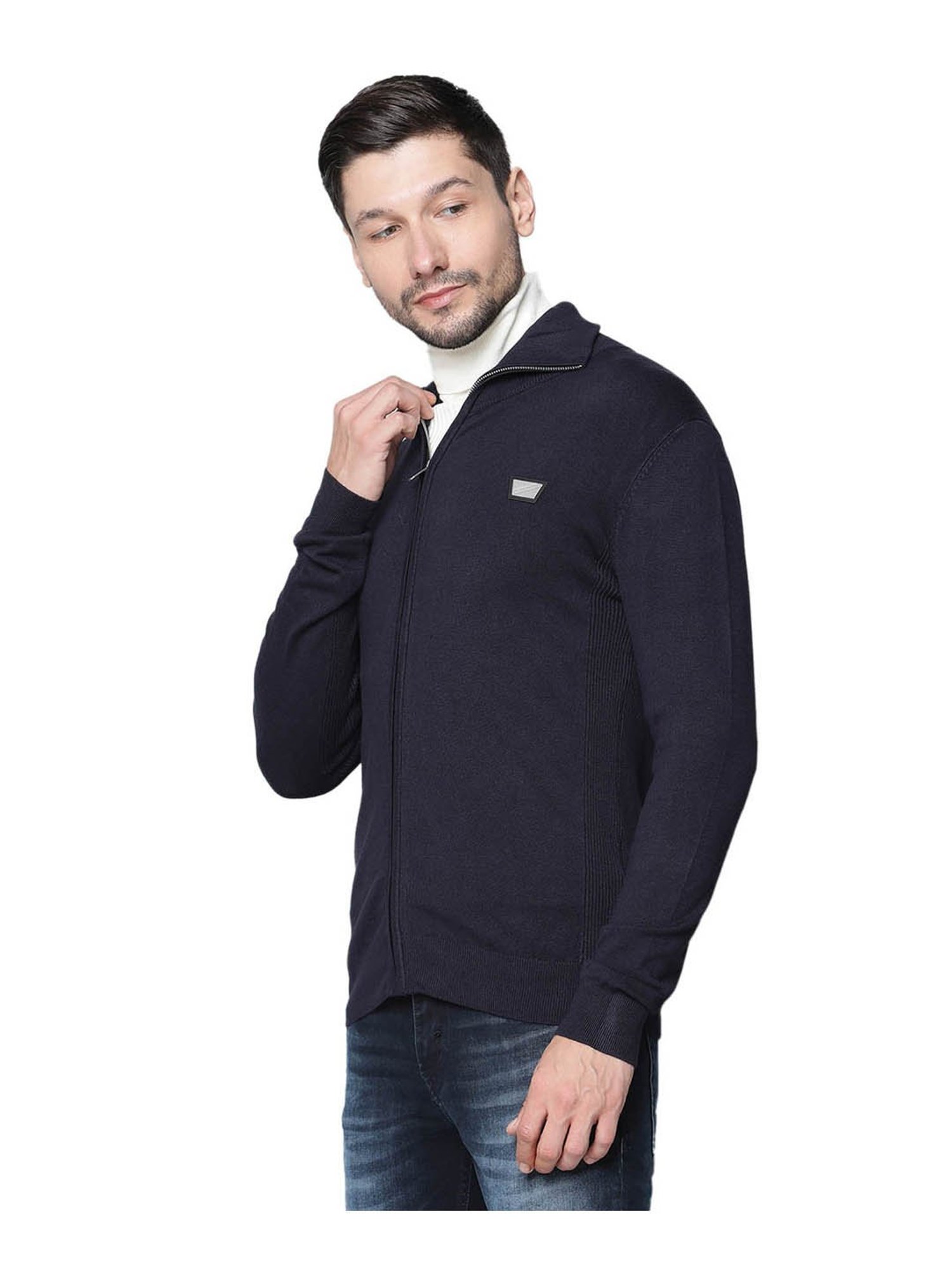 Antony Morato Navy Regular Fit Sweater