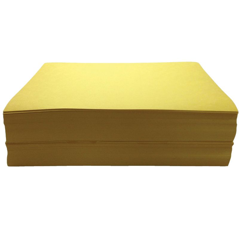 Childcraft Construction Paper, 9 x 12 Inches, Yellow, 500 Sheets