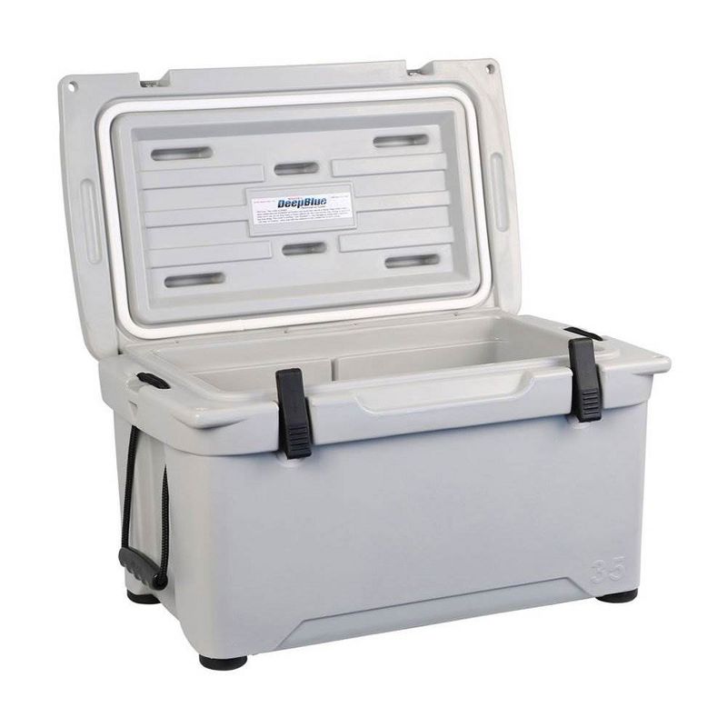 Engel Coolers 35 Quart 42 Can High Performance Roto Molded Ice Cooler, Gray