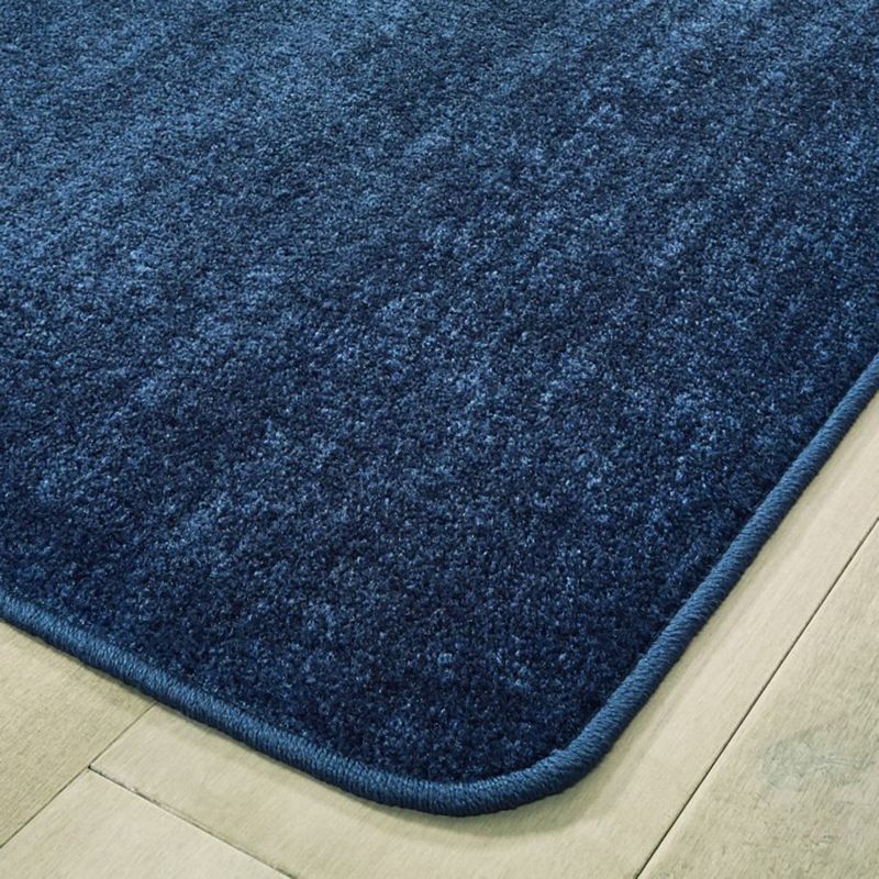 6'x9' Rectangle Woven Area Rug Blue - Carpets For Kids