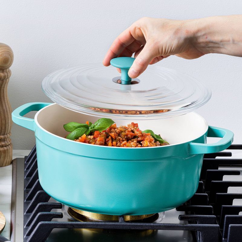 GreenPan Vintage Dutch Oven Teal - 4.5qt