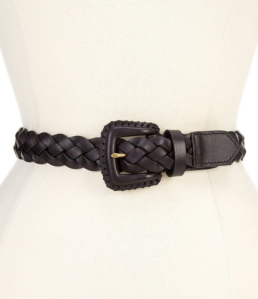 Women's Leopard Print Faux Hair Belt - Universal Thread™ Brown 2X