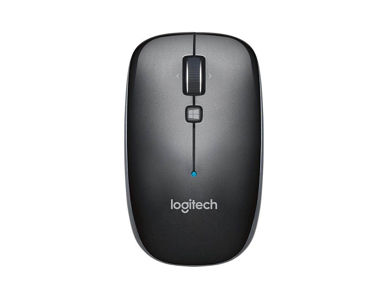 Logitech M557 910-003971 Black 6 Buttons Tilt Wheel Bluetooth Bluetooth Wireless Optical 1000 dpi Mouse - Black