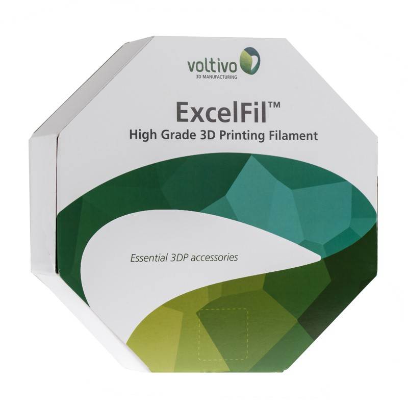 Voltivo ExcelFil&trade; ABS 1.75mm High Grade 3D Printing Filament &ndash; Natural Beige (EF-ABS-175-NBEIG)