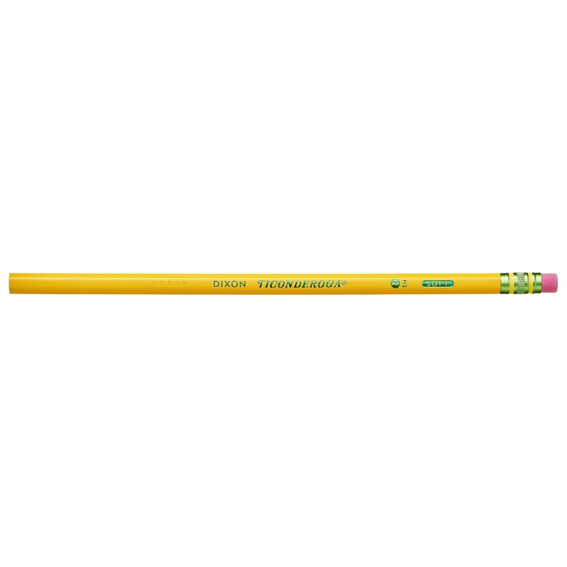 Ticonderoga 12pk #2 Wooden Pencils Yellow