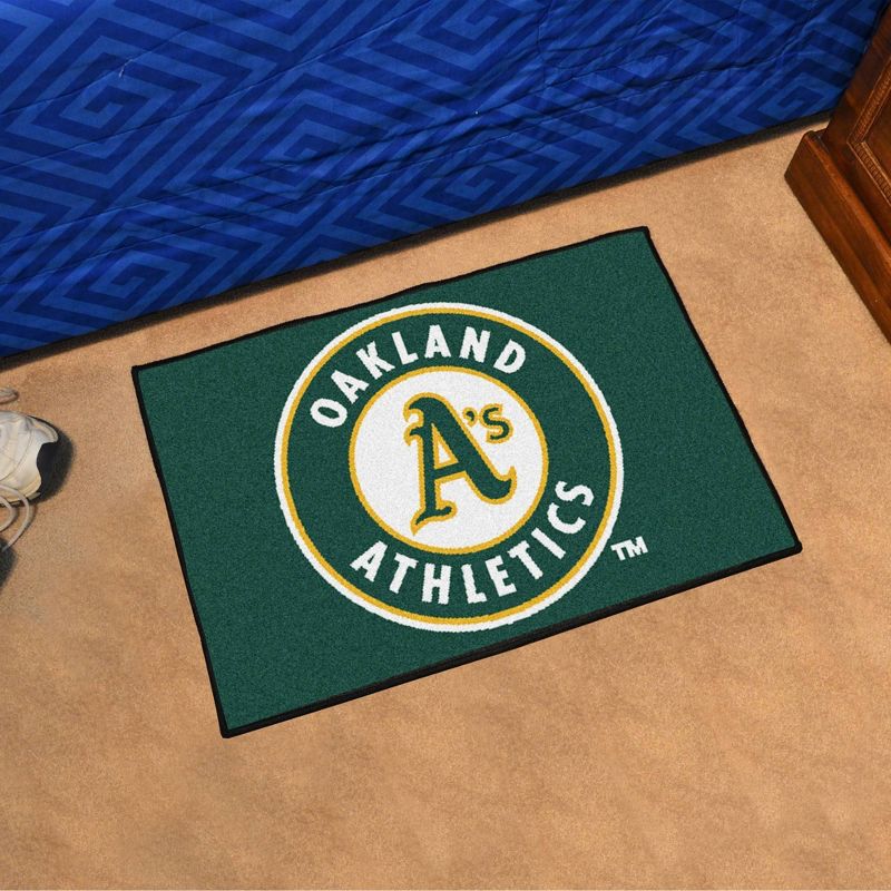 MLB Oakland Athletics 19"x30" Rug