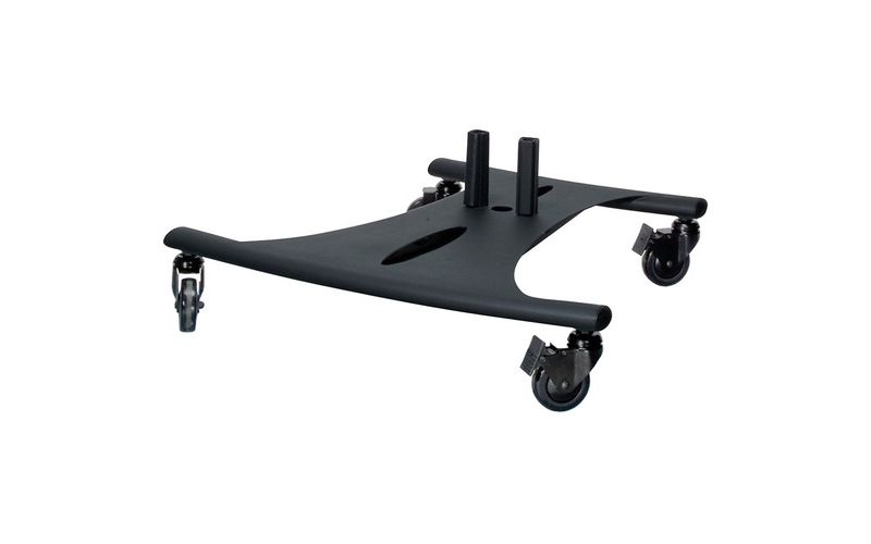 Premier Mounts Elliptical Cart Base with PSD-HDCA Mount Adapter - 200 lb Weight Capacity - Black