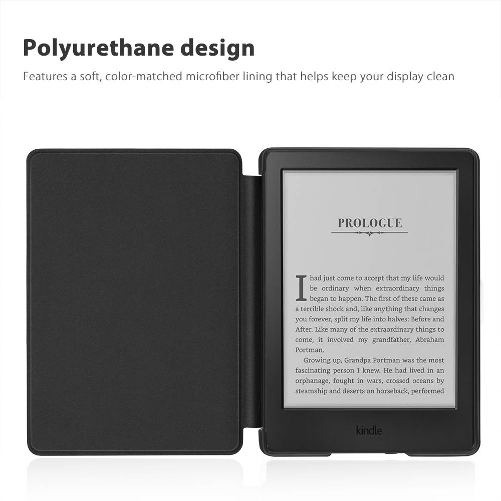 Case for Kindle 10th Generation - Slim & Light Smart Cover Case with Auto Sleep & Wake for Amazon Kindle E-reader 6" Display, 10th Generation 2019 Release (Flamingo)