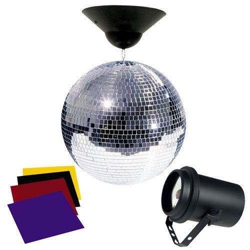 American DJ MB8COMBO Mirror Ball COMBO Pack Mirror Ball Package