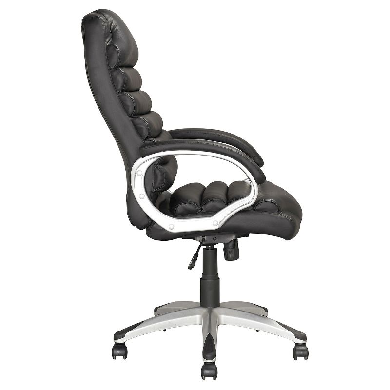 Workspace Executive Office Chair Leatherette Black - CorLiving
