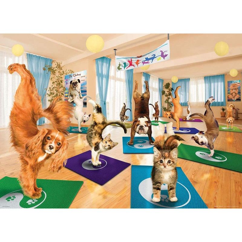 Eurographics Inc. Yoga Studio 300 Piece XL Jigsaw Puzzle
