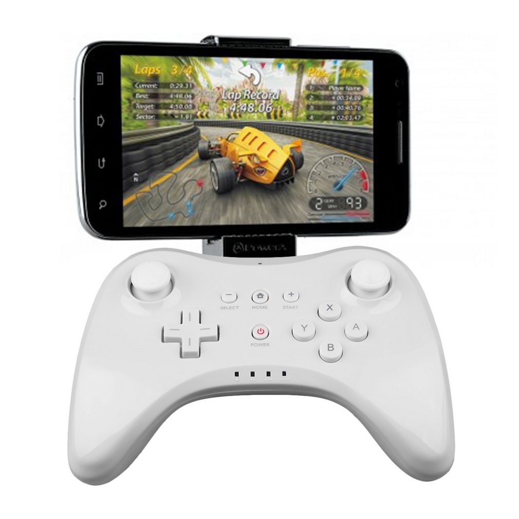 Wireless Controller Gamepad Joypad Joystick Remote Black Wireless Controller for Nintendo Wii U Pro