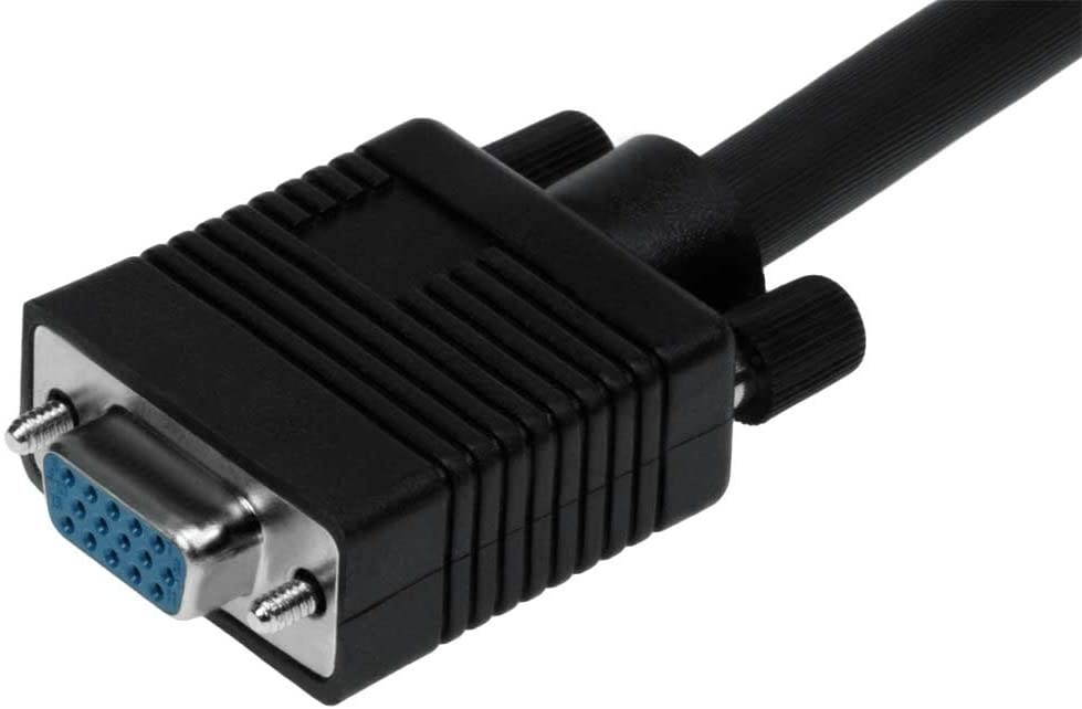 SF Cable 75ft HD15 SVGA M/F Monitor Extension Cable with Ferrite Bead