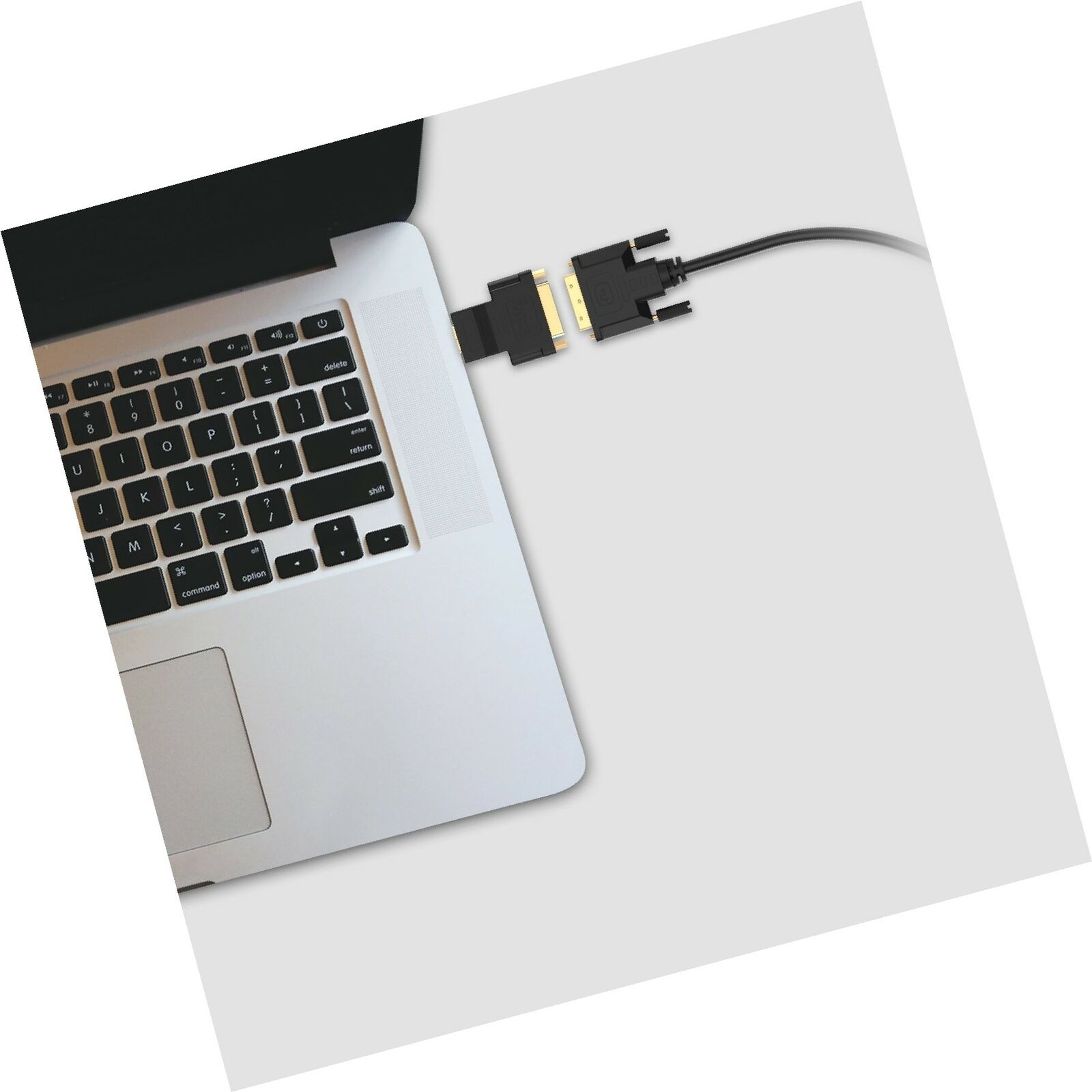 Rankie 2-Pack HDMI (Male) to DVI (Female) Adapter (Black) Black