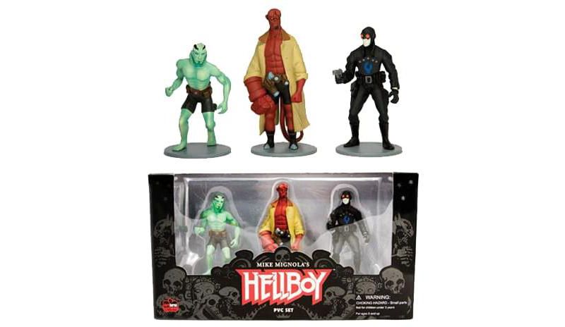 Dark Horse Comics Dark Horse Comics Hellboy 4" PVC Action 3 Figure Set