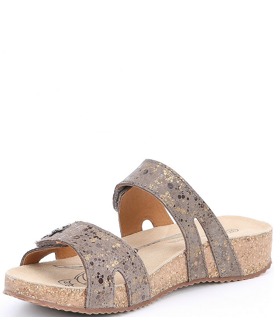 Josef Seibel Tonga 04 Leather Slide Sandals