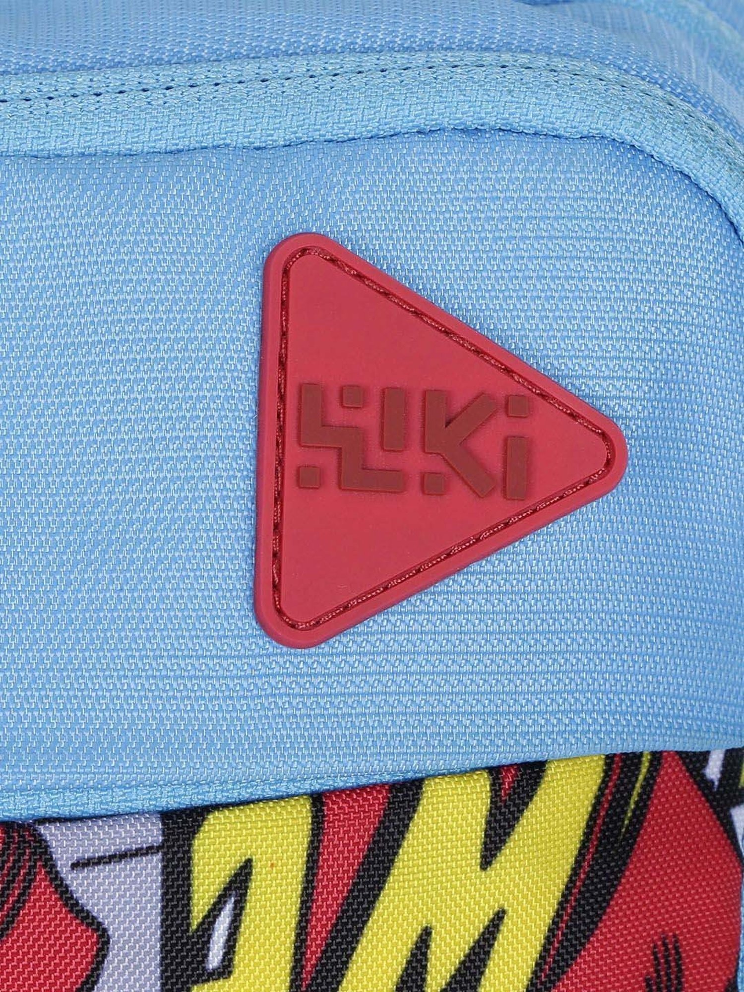 Wiki Budd Marve Blue Printed Medium Cross Body Bag