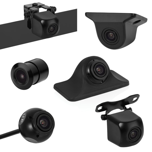 VTK601HD Universal 170deg Backup Camera with 6-in-1 Mounting Options
