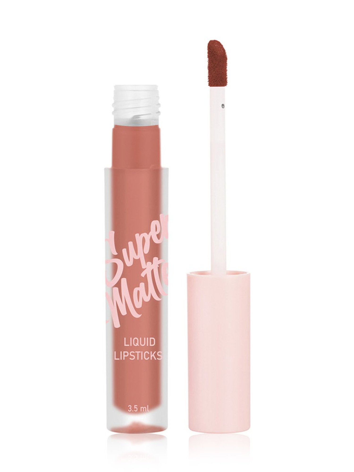 SWISS BEAUTY Super Matte Liquid Lipstick Caramel Nude - 3.5 ml