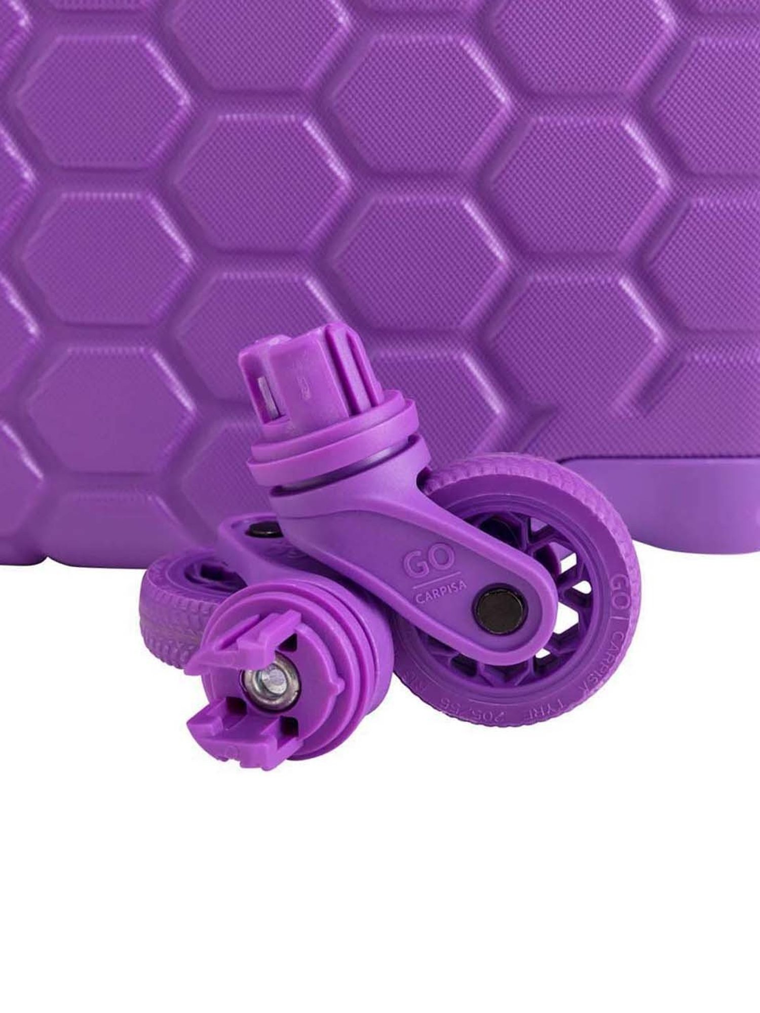 CARPISA 4 Wheel Violet Large Hard Cabin Trolley - 47 cm