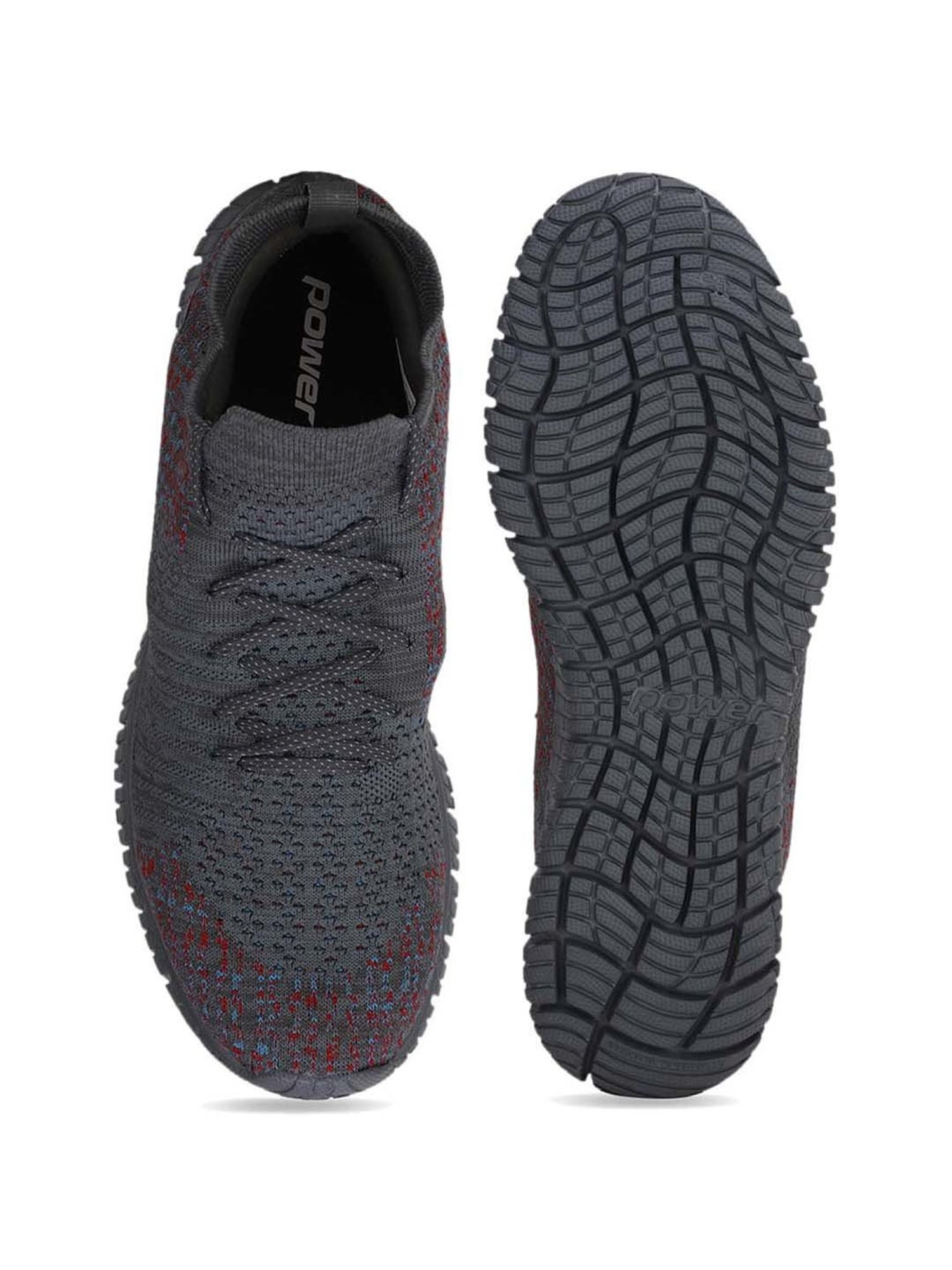 Power by Bata Men's Anchor Grey Walking Shoes