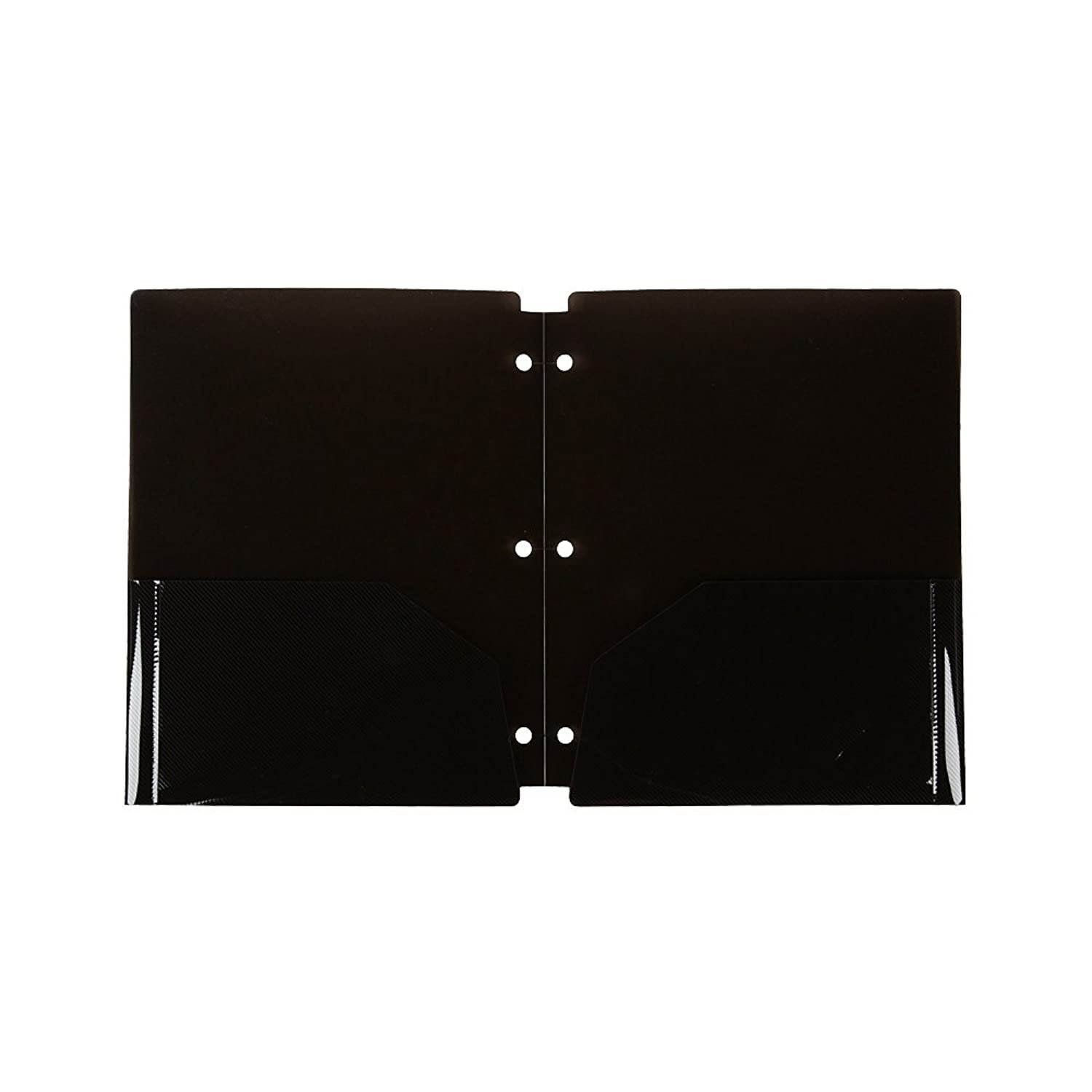 Filexec Products 2 Pocket Snap Folder, Pack of 6, Assorted (50409-3125)