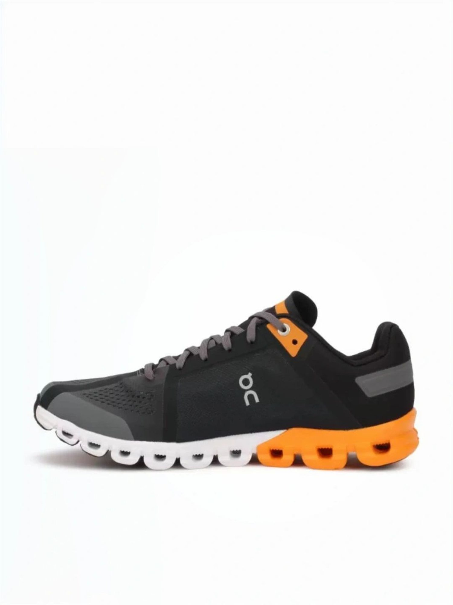 On Men's Cloudflow 3 Black & Turmeric Running Shoes