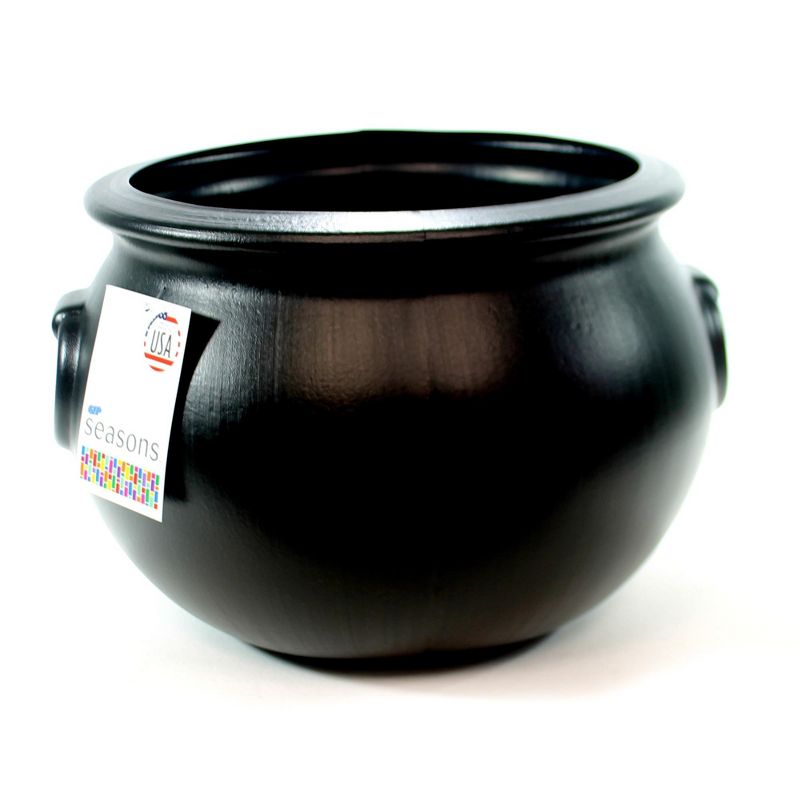 Halloween Blow Mold 1.0" 16" Witches Cauldron Made Usa Spells Potion  -  Decorative Holiday Scene Props