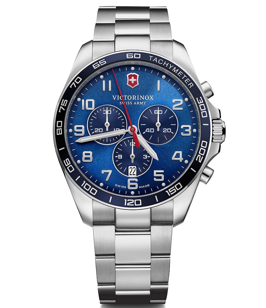 Victorinox Swiss Army Fieldforce Classic Chronograph Blue Dial Watch