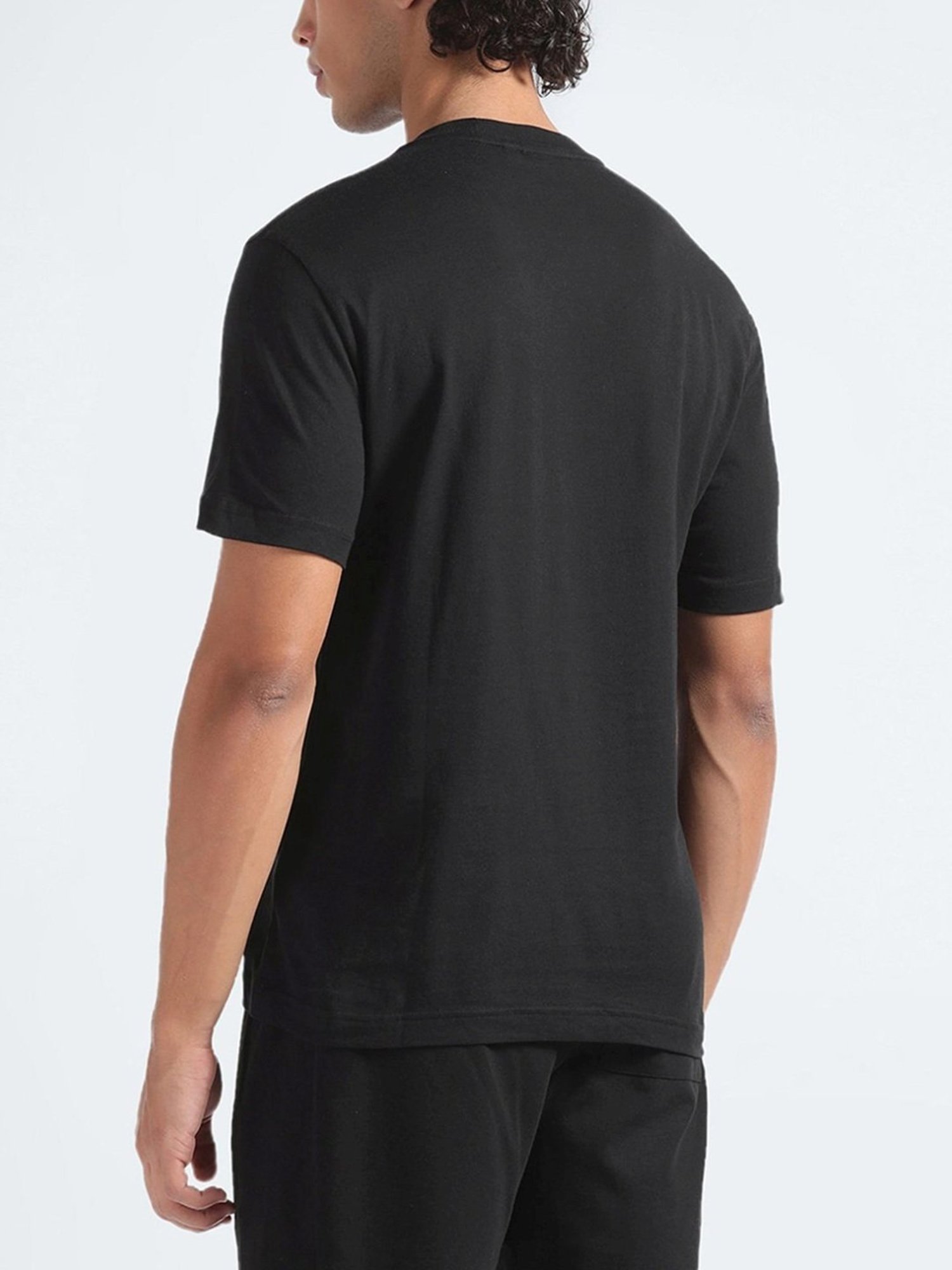 Calvin klein Jeans Black Logo Regular Fit T-Shirt