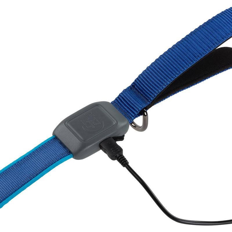 Nite Ize Nite Dog Rechargeable LED Dog Leash - Blue/Blue