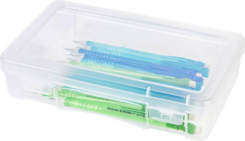 IRIS Medium Modular Supply Case, 10 Pack, Clear