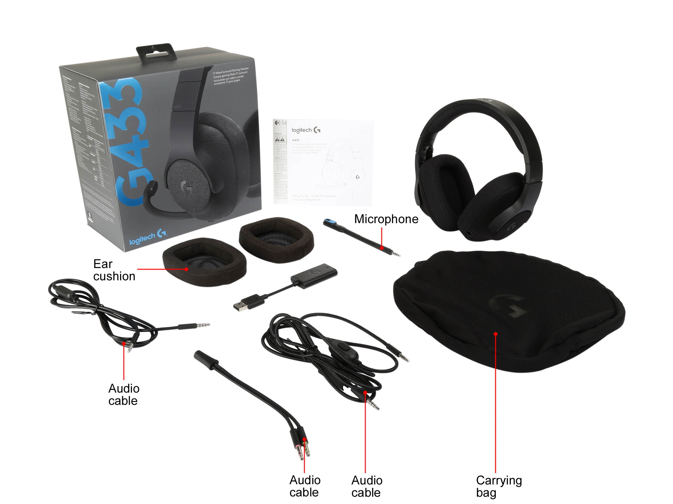 HyperX Cloud Stinger Head-mounted Gaming Headset with Noise Reduction Microphone for PC Game Console Cellphone Pink