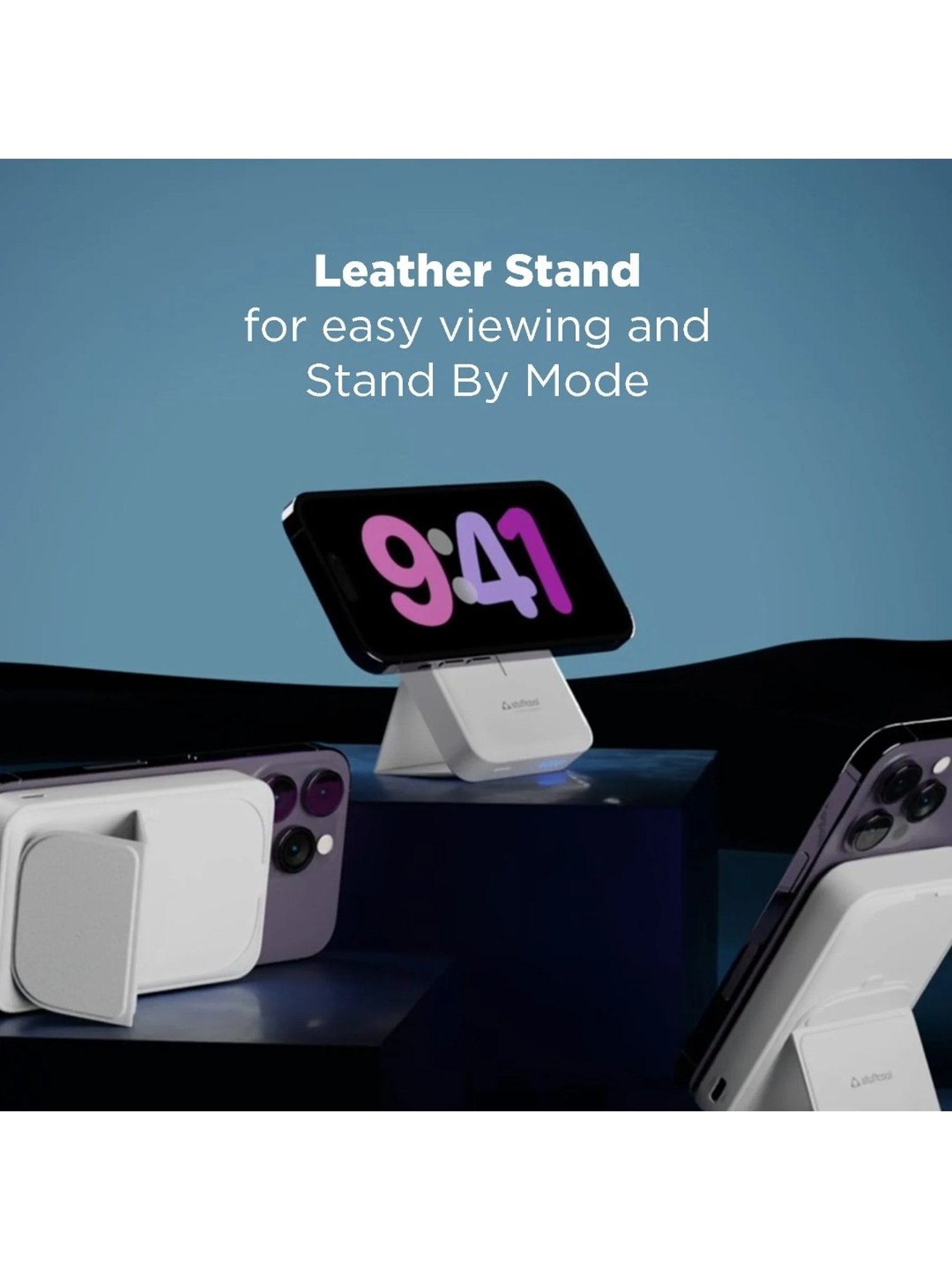 Stuffcool Duo 10000mAh Magnetic Wireless Powerbank (White)