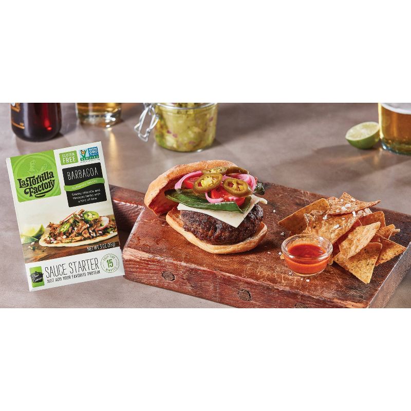 La Tortilla Factory Barbacoa Sauce Starter - 3oz