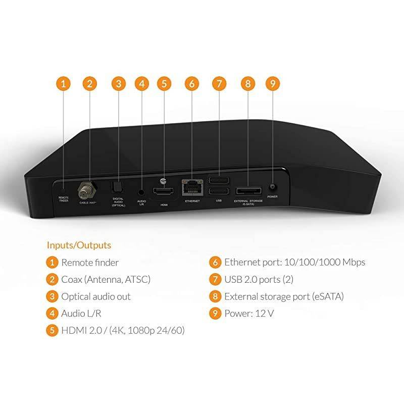 BOLT OTA for Antenna &ndash; All-in-One Live TV, DVR and Streaming Apps Device