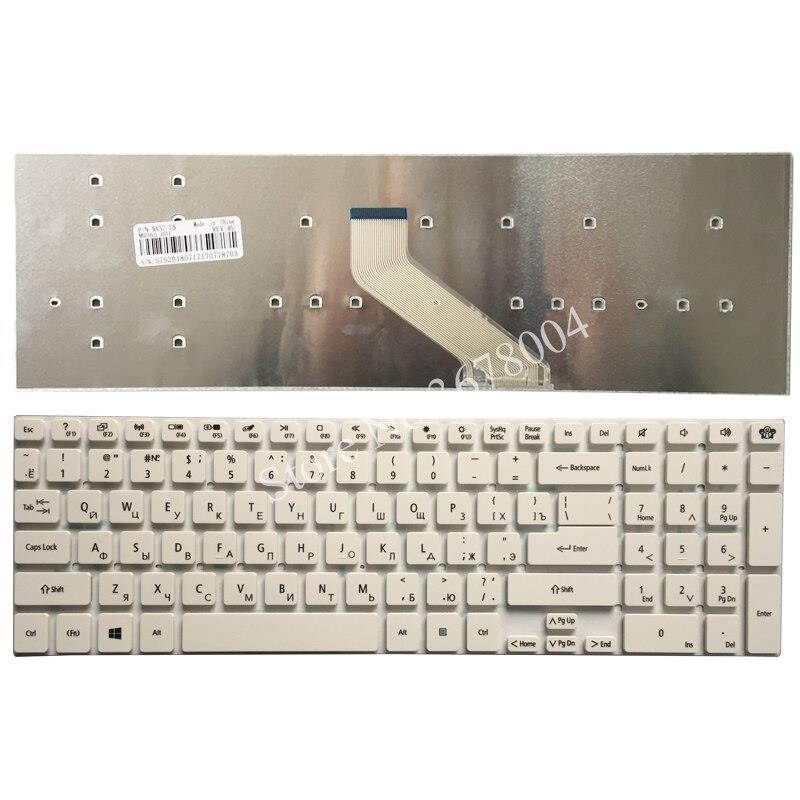 Russian Keyboard For Packard Bell Easynote TS13 TS13hr TS11 TS11hr TS44 LS11 LS13 TS44-SB V121702FS1 RU White Laptop keyboard