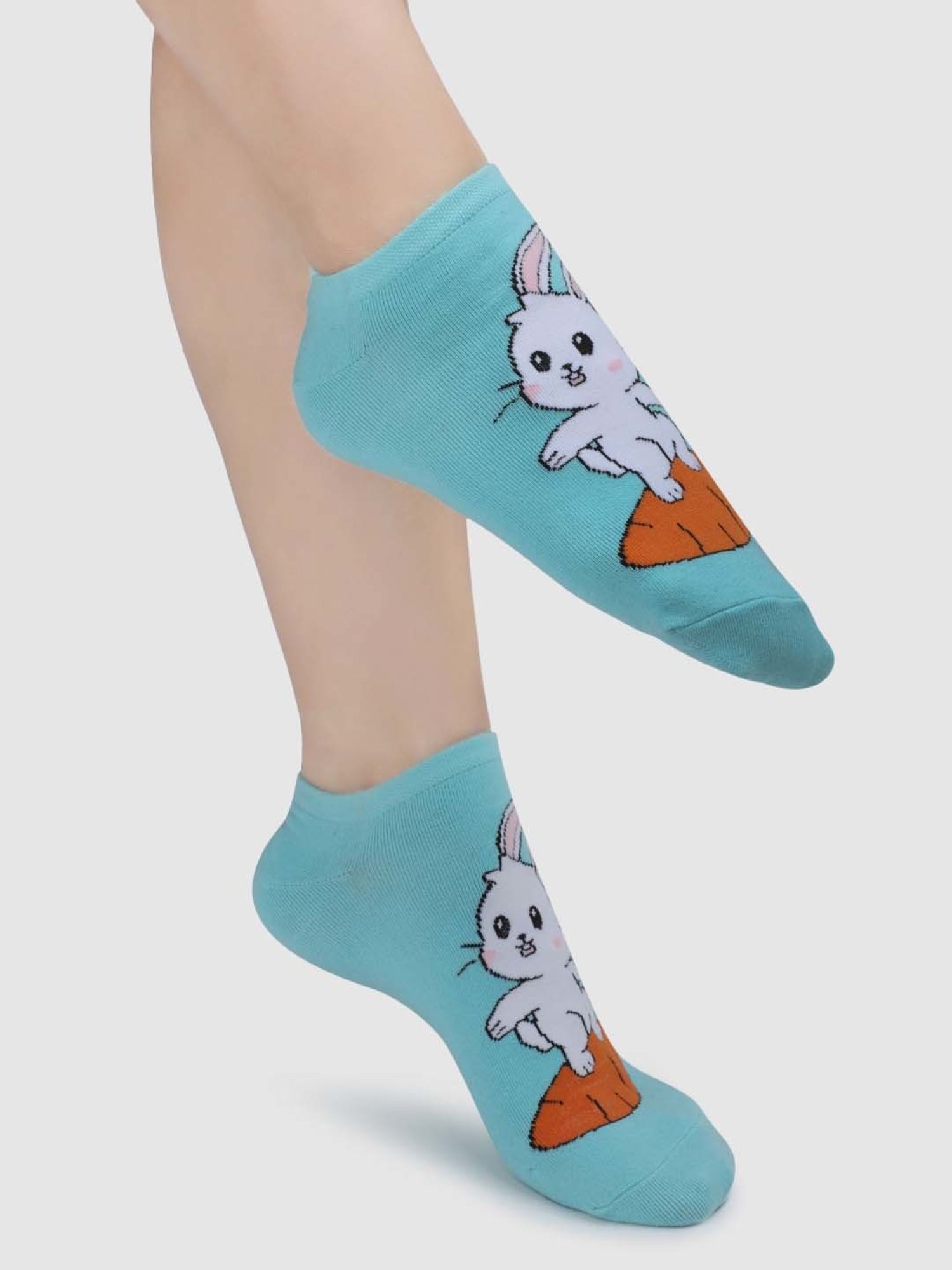 NEXT2SKIN Assorted Color Cotton Sneaker Socks - Pack Of 6