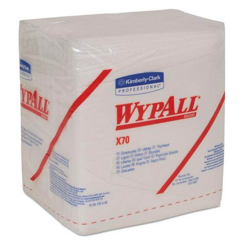 C-Wypall X70 Rag Rplmt Hydro Wpr 1/4Fld Whi 12/