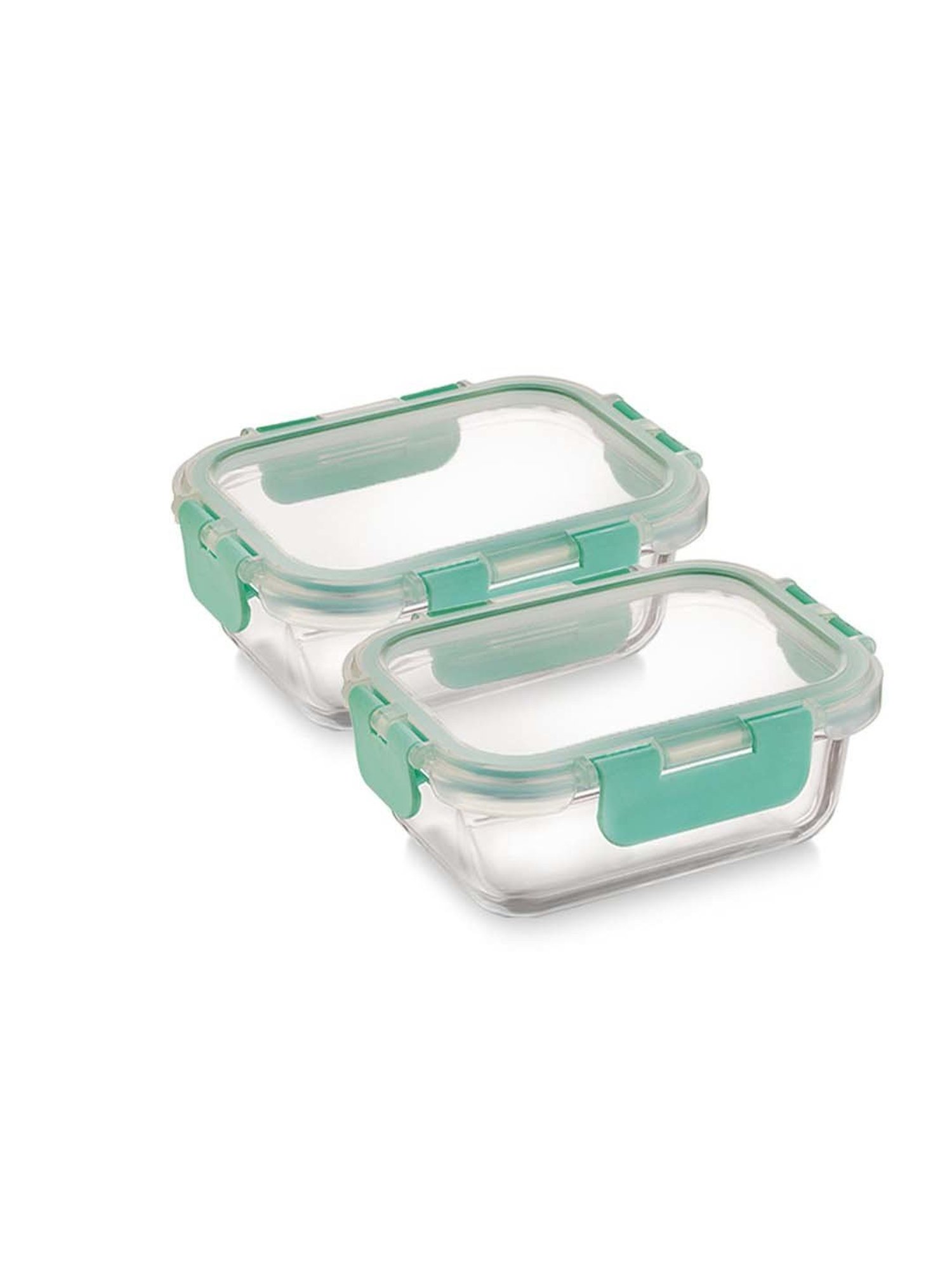 Allo Borosilicate Glass Containers with Lids Microwave Safe Container for Glass Storage Containers